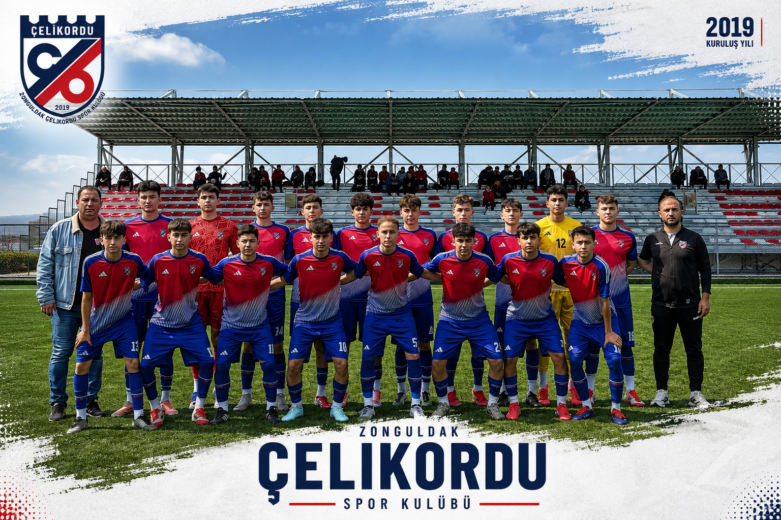 Zonguldak Çelikordu Spor Kulübü takım fotoğrafı